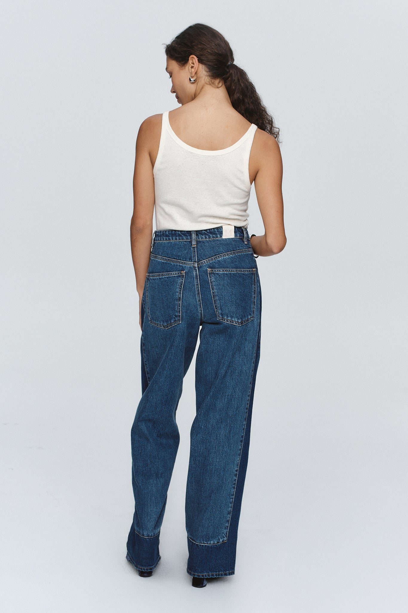 BORDER JEAN - INDIGO/WASHED INDIGO