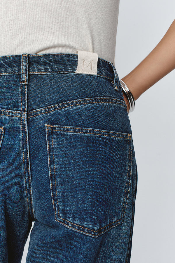 BORDER JEAN - INDIGO/WASHED INDIGO