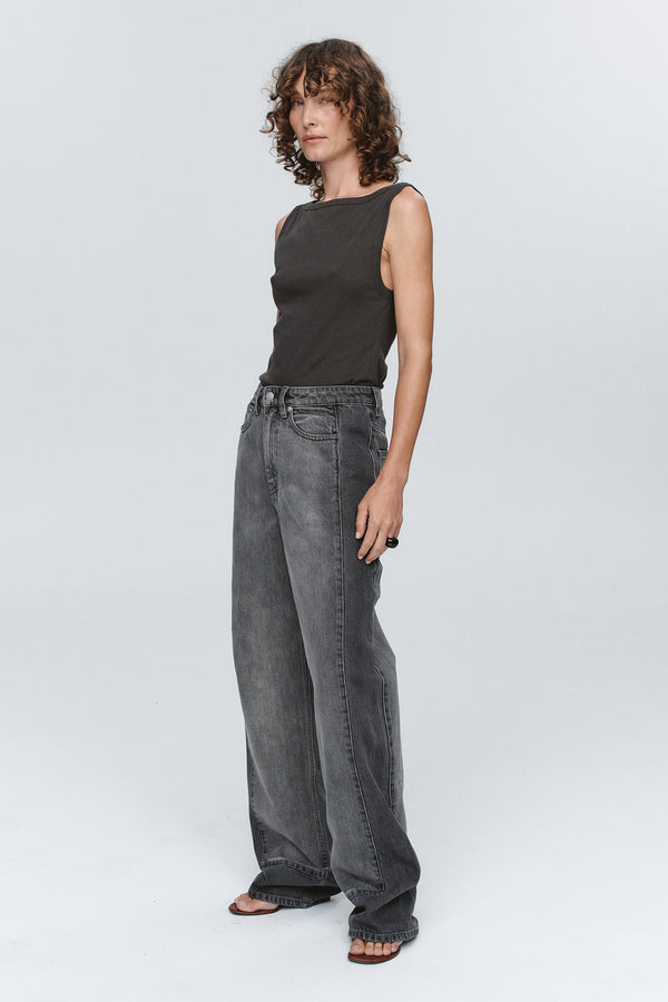 BORDER JEAN - STONE
