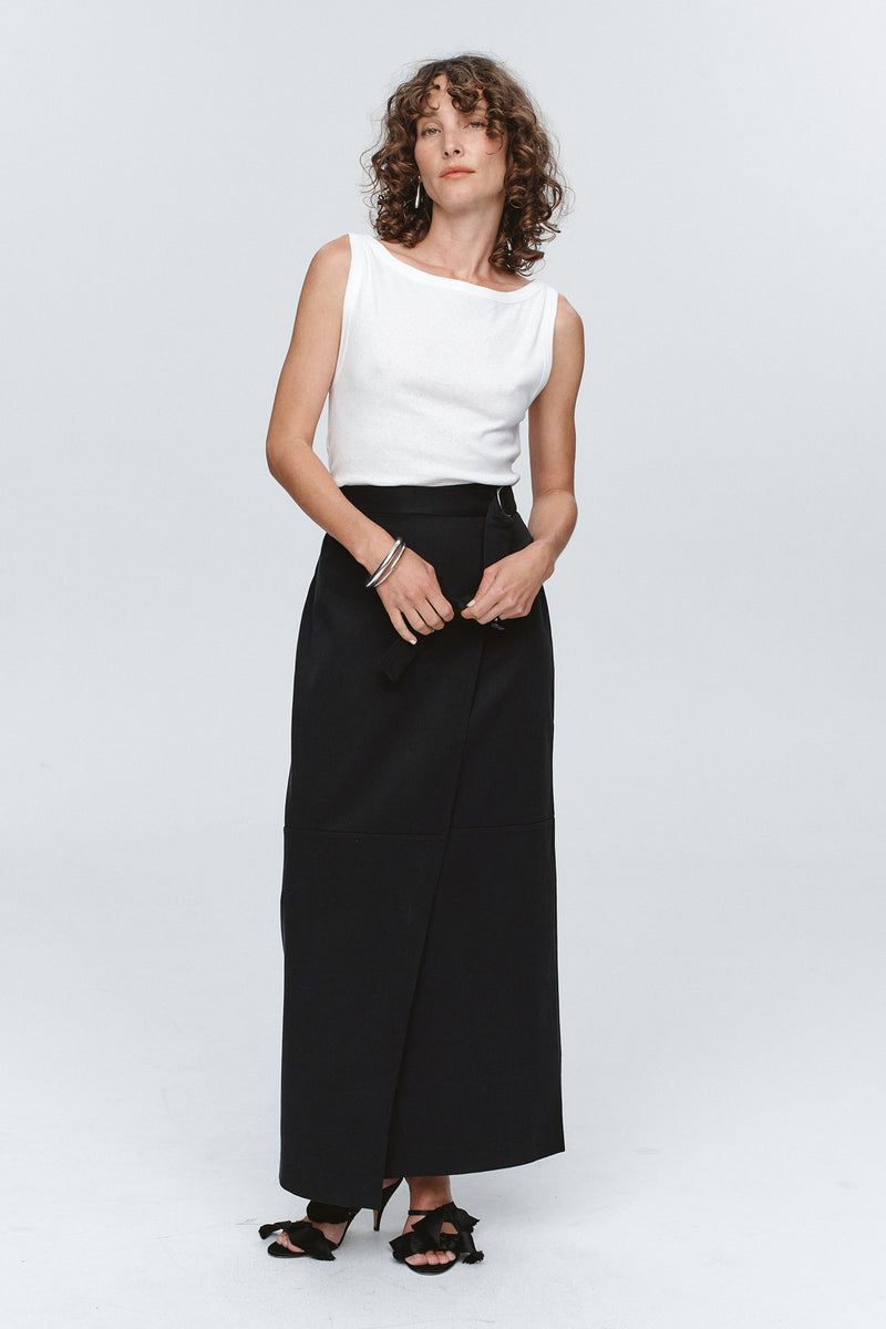 CAIN SKIRT - BLACK