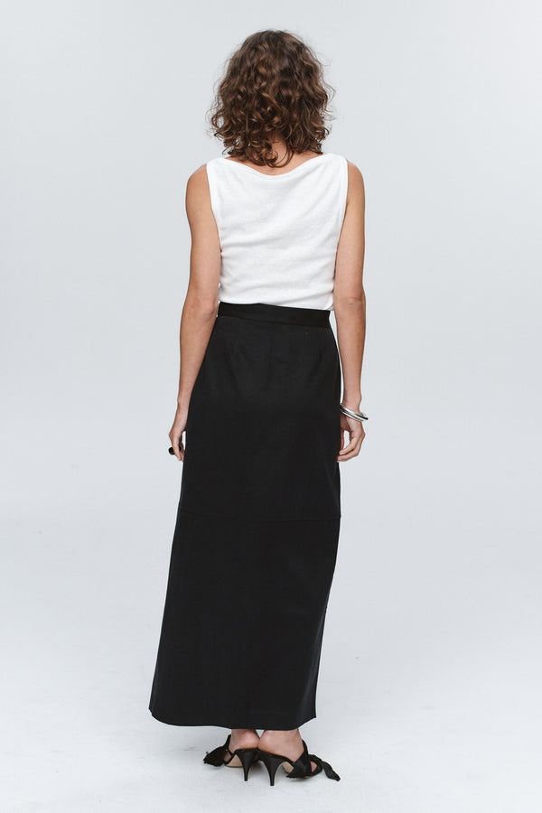 CAIN SKIRT - BLACK