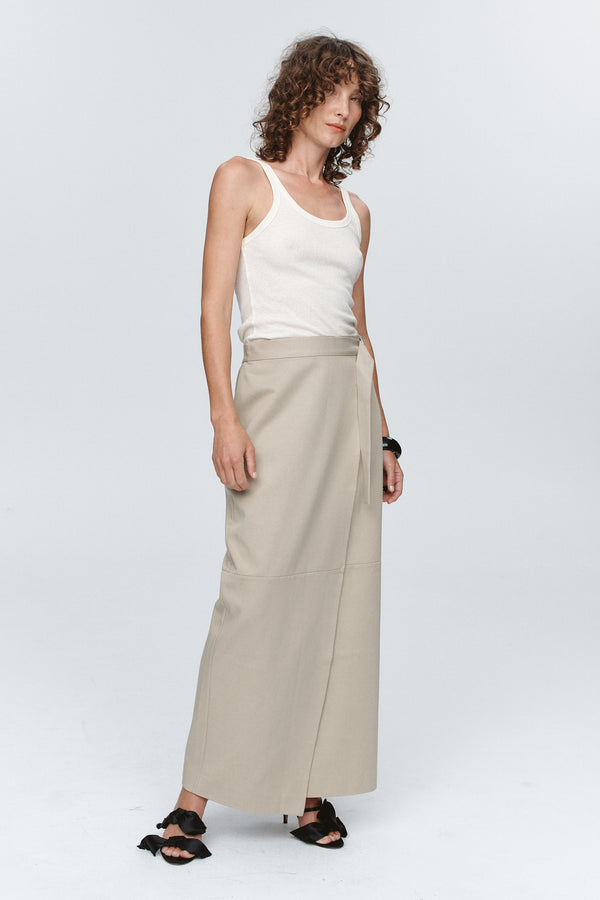 CAIN SKIRT - MOSS