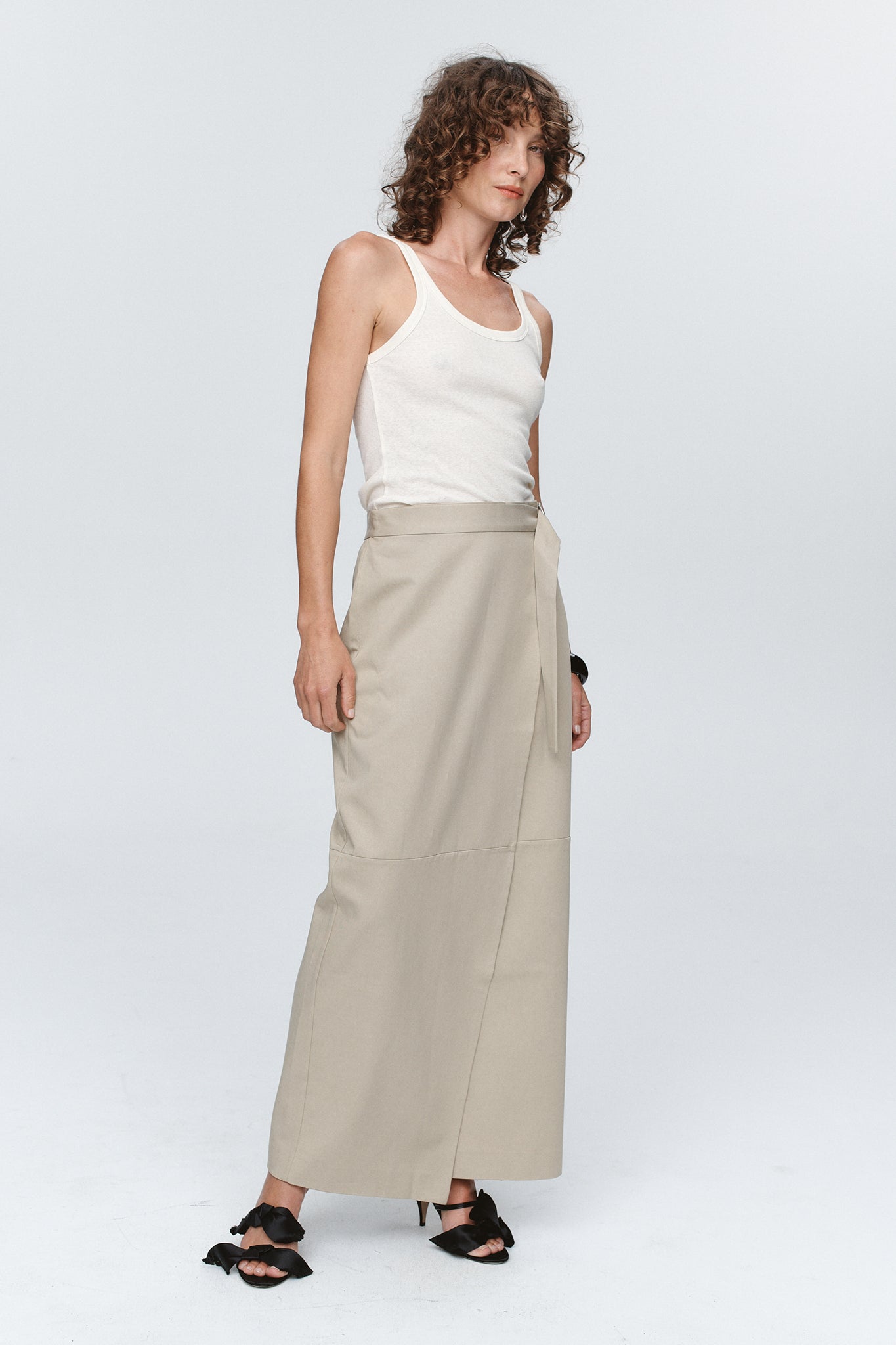 CAIN SKIRT - MOSS