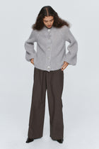 CAIT CARDIGAN - CYGNET