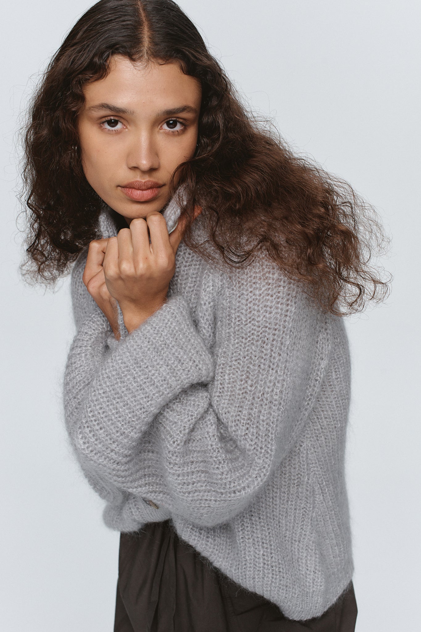 CAIT CARDIGAN - CYGNET