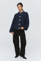 CAIT CARDIGAN - NAVY