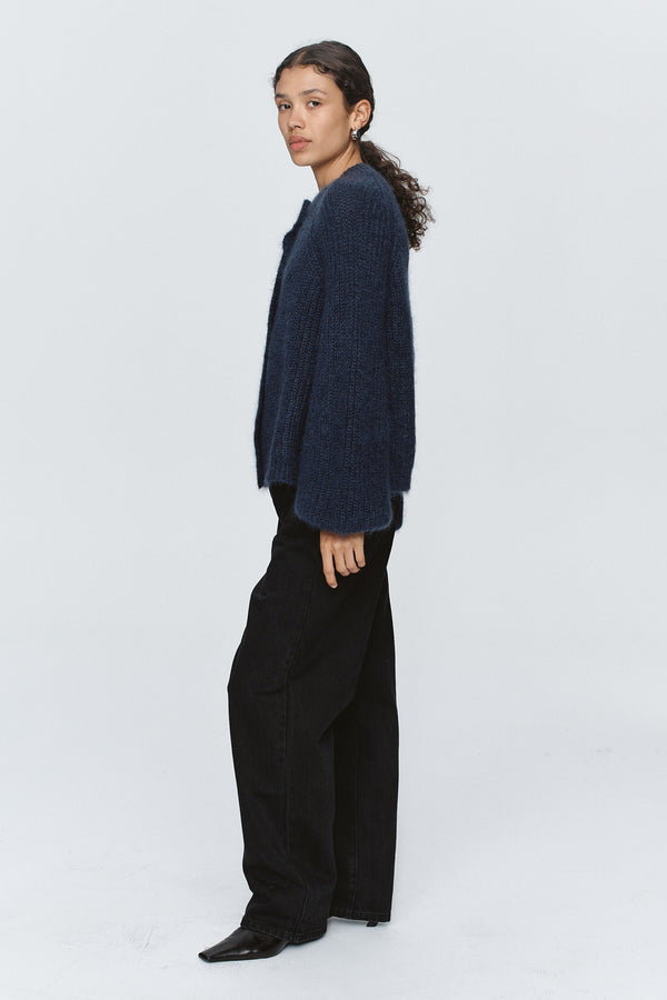 CAIT CARDIGAN - NAVY