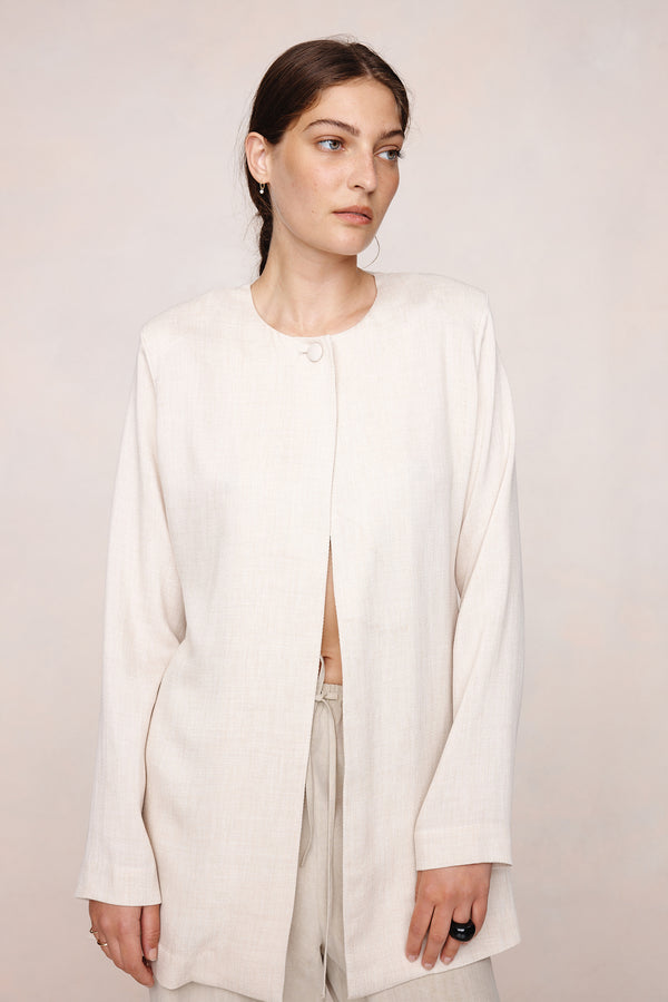 CIPRIANA JACKET - BUFF