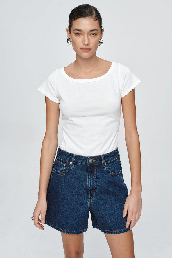 CLASSIC JEAN SHORT - CLASSIC BLUE