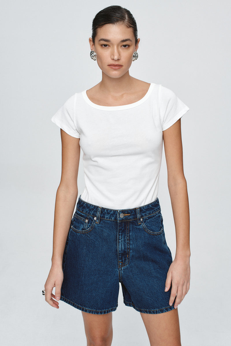 CLASSIC JEAN SHORT - CLASSIC BLUE