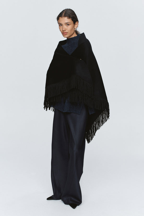 CORA SHAWL - BLACK