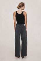 CROSS STITCH JEAN - FADED BLACK