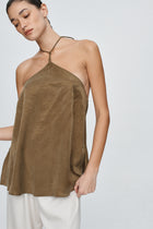 DANTE TOP  - OLIVE