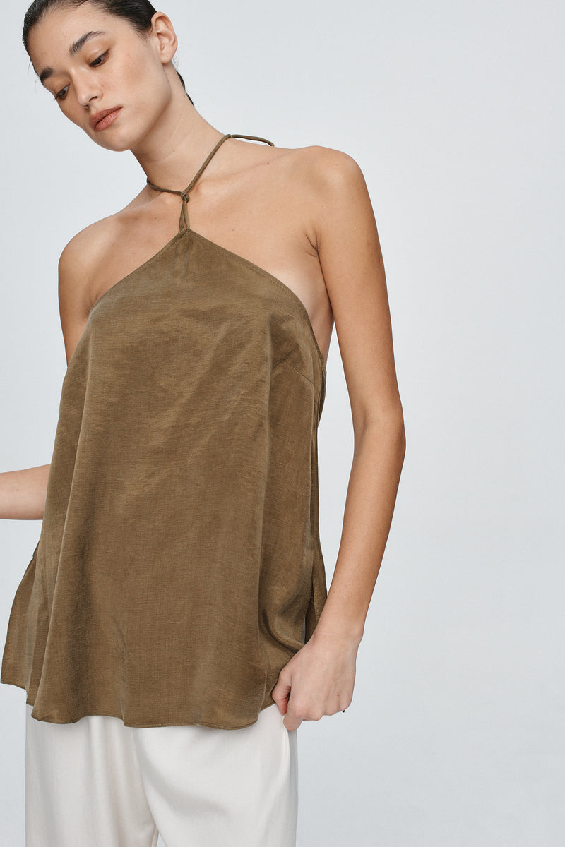 DANTE TOP  - OLIVE