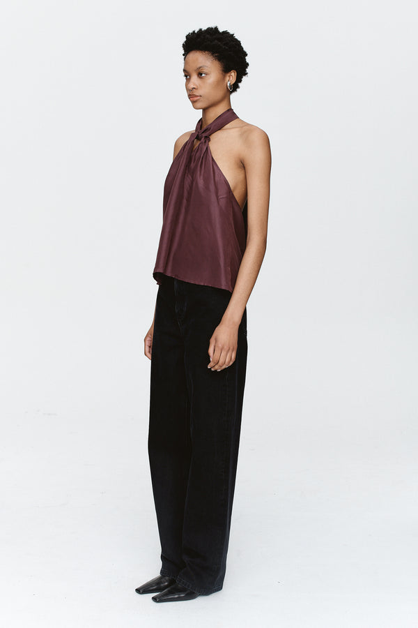 DARCY TOP - MULBERRY