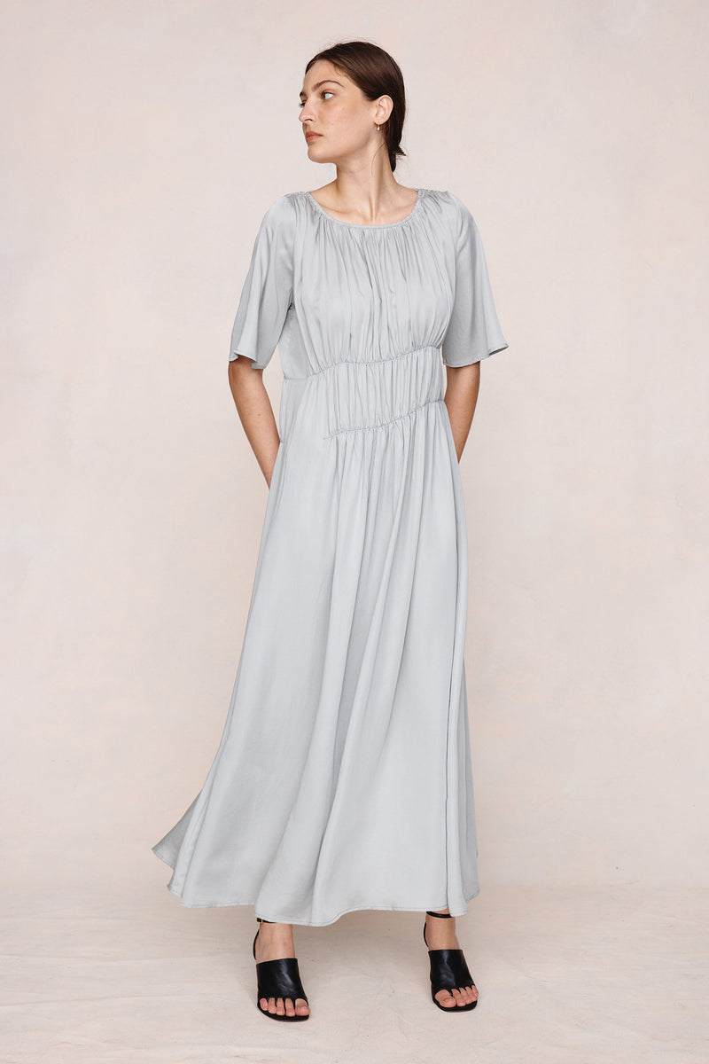 DIETER DRESS - SILVER