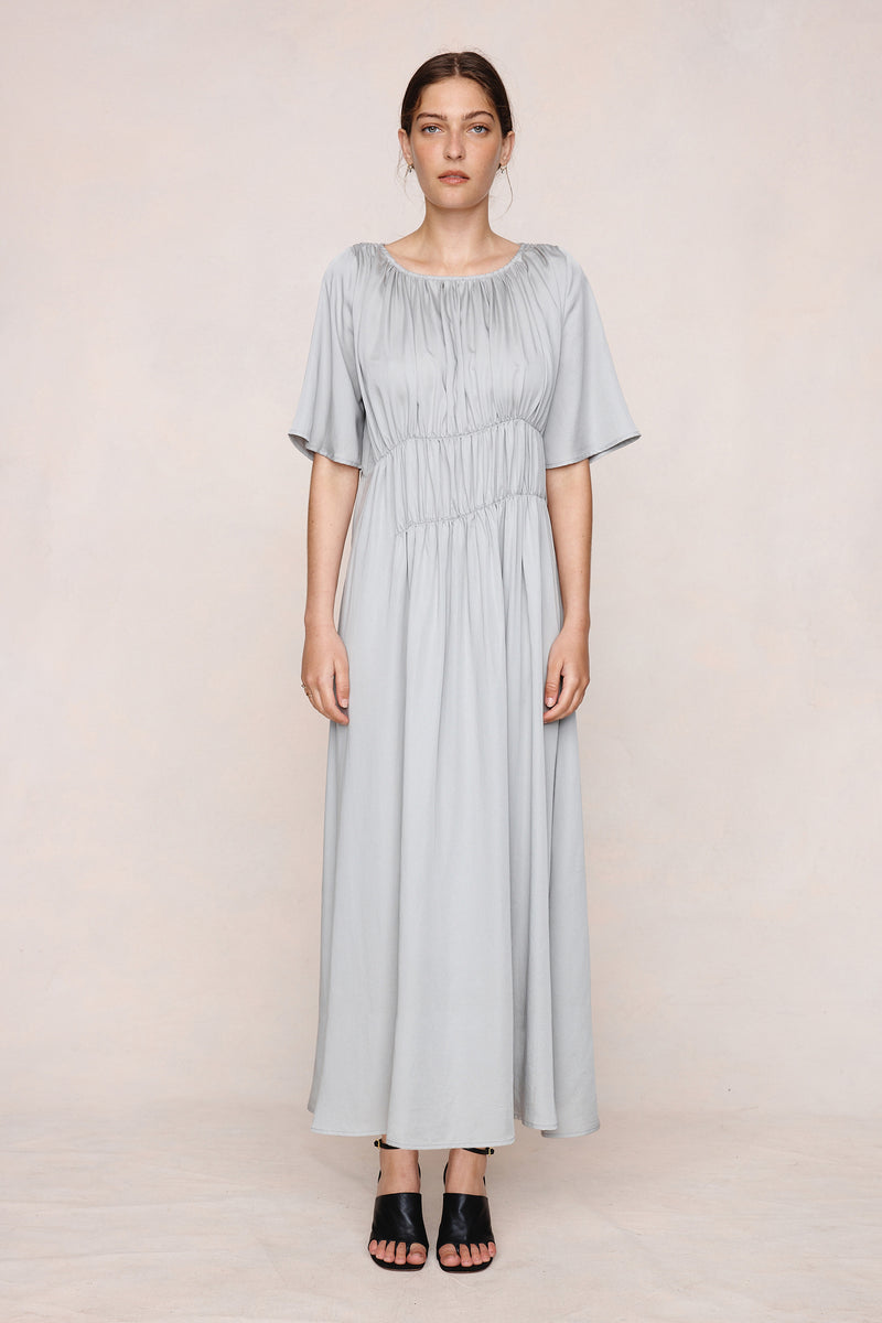 DIETER DRESS - SILVER