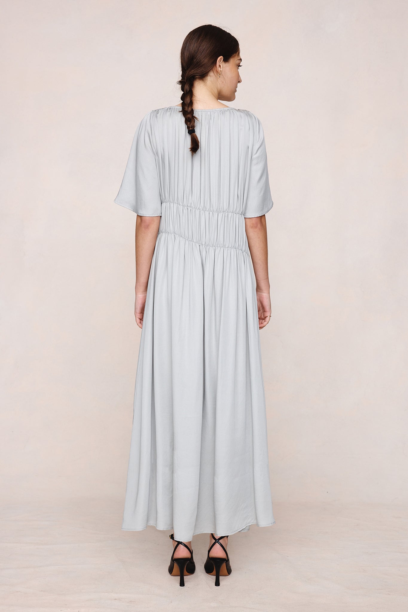 DIETER DRESS - SILVER