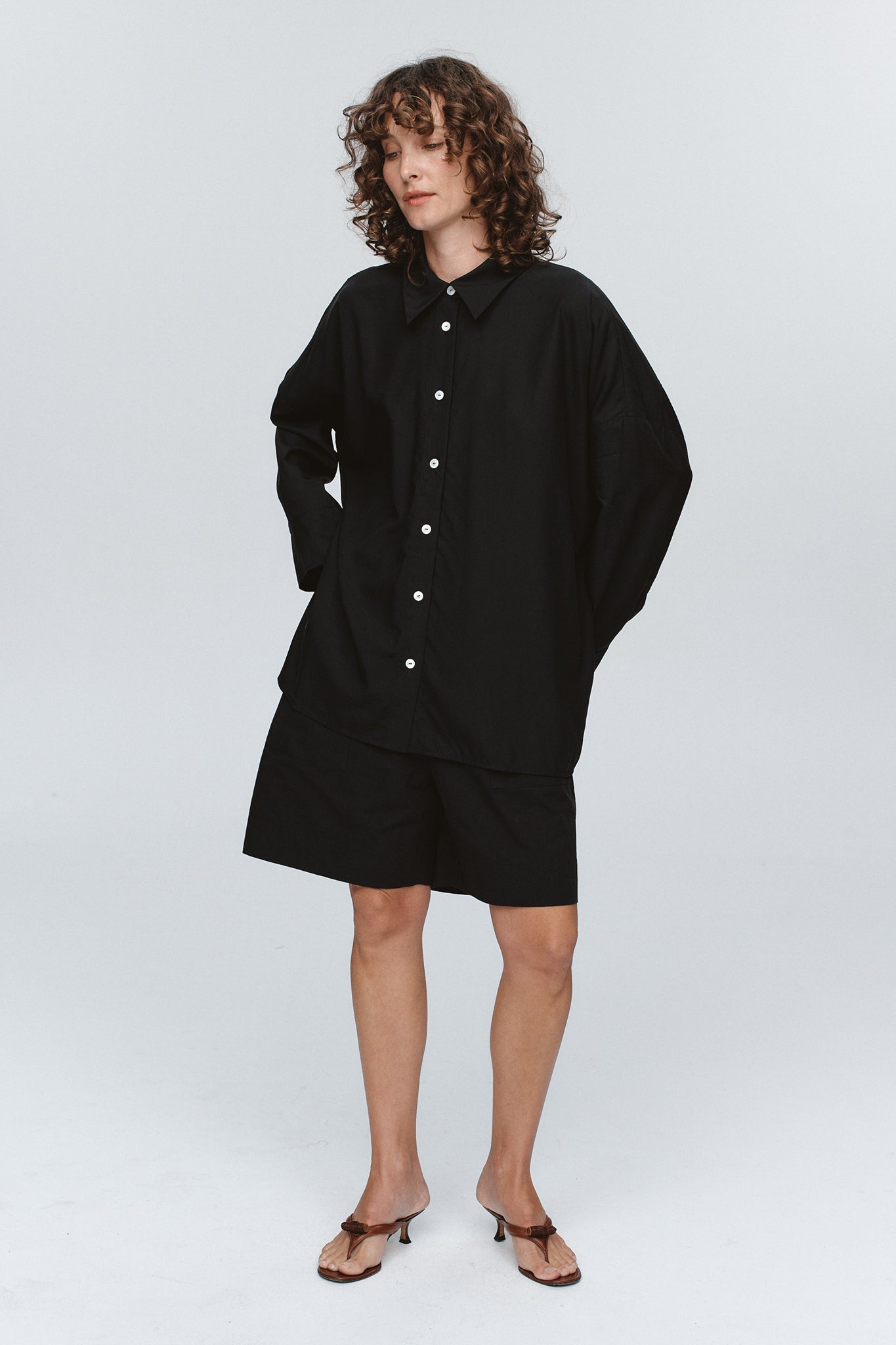 EDIE SHIRT - BLACK