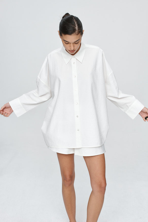 EDIE SHIRT - BLANC