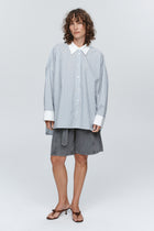 EDIE SHIRT - BLEU STRIPE