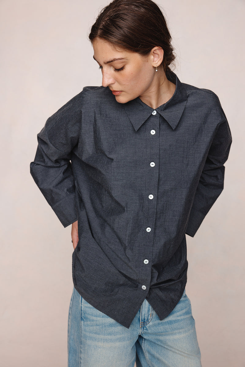 EDIE SHIRT - CHARCOAL