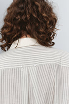 EDIE SHIRT - GREY STRIPE