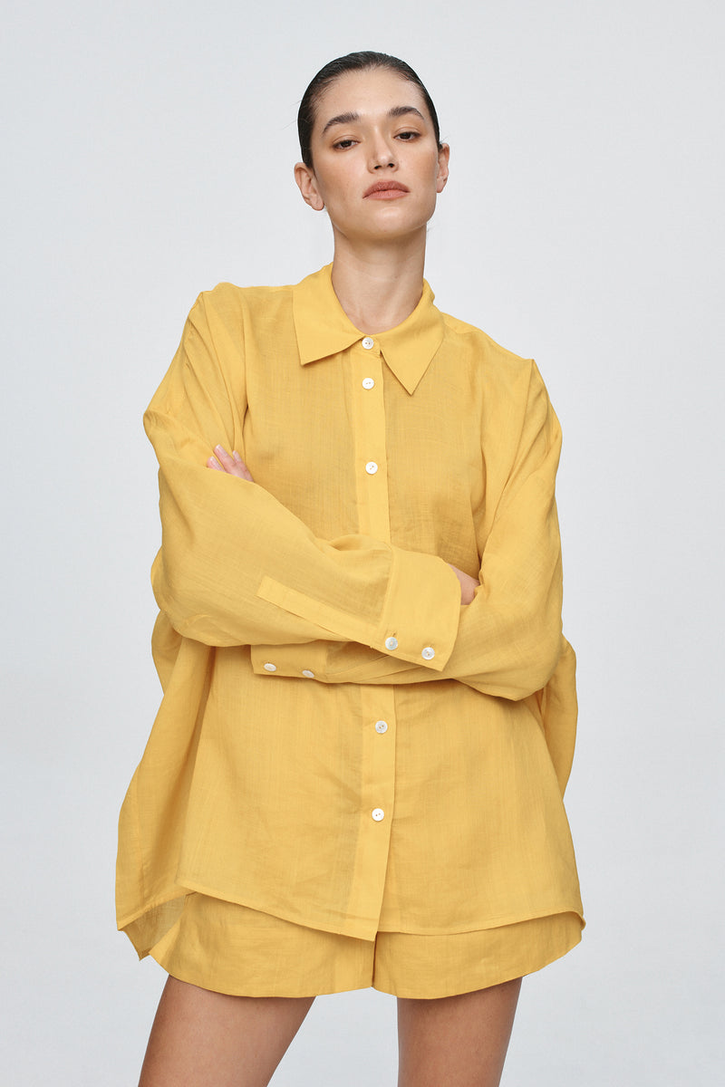 EDIE SHIRT - MARIGOLD
