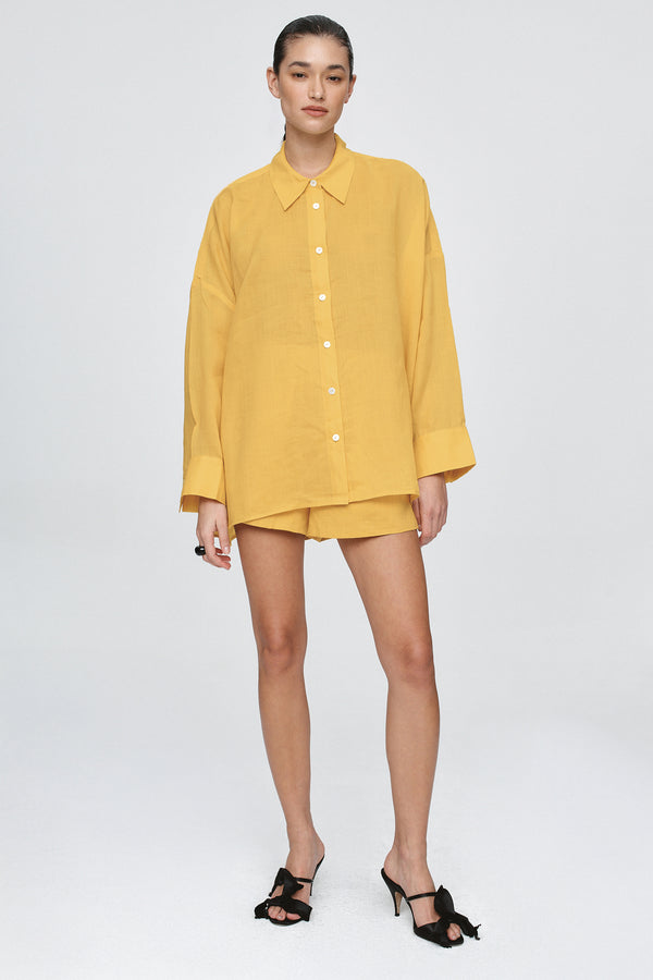 EDIE SHIRT - MARIGOLD