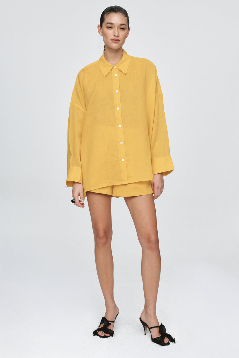 EDIE SHIRT - MARIGOLD