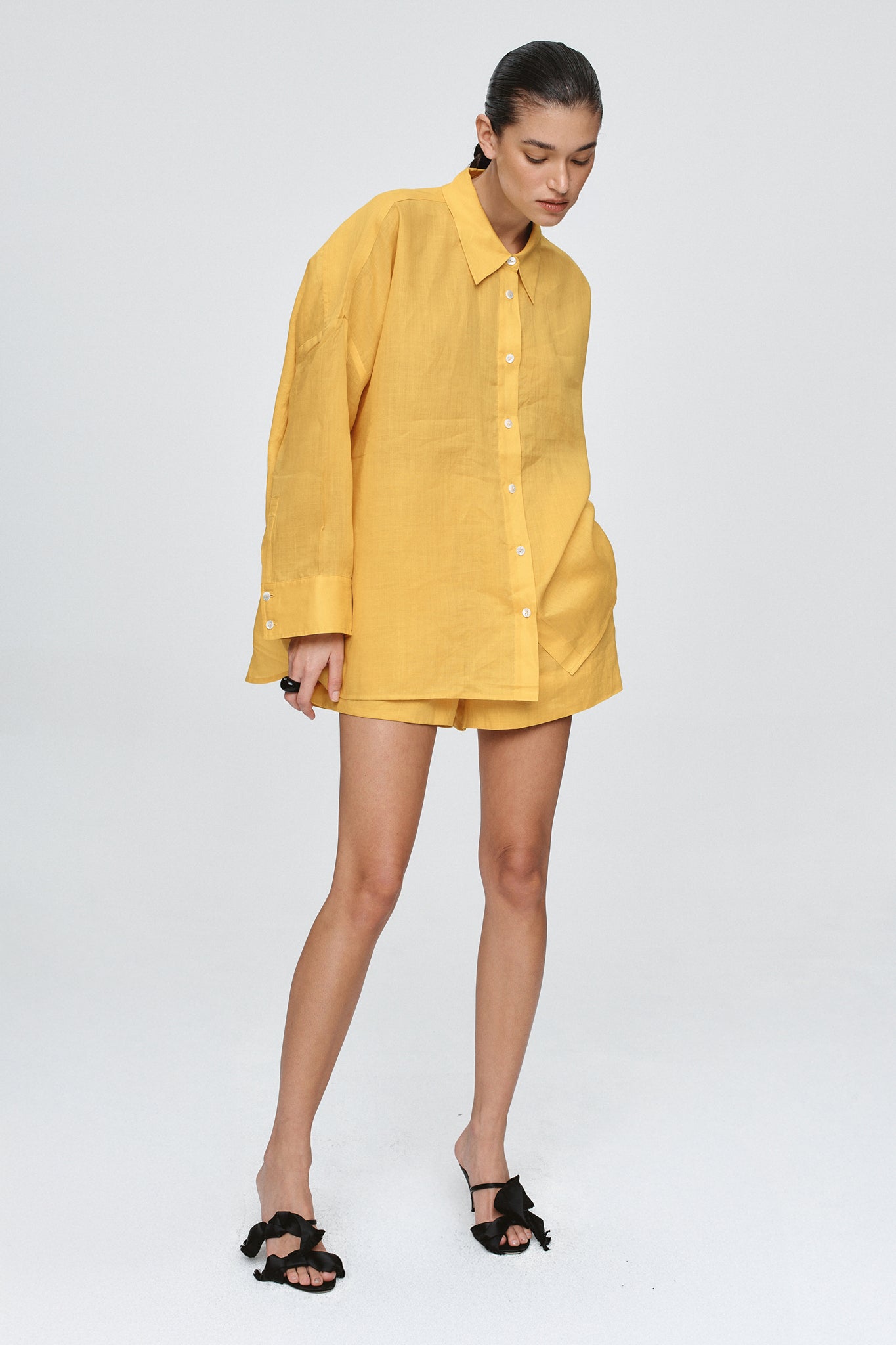 EDIE SHIRT - MARIGOLD
