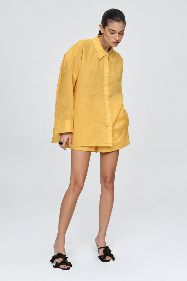 EDIE SHIRT - MARIGOLD