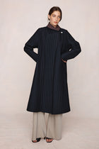ELI COAT - BLACK / TAPENADE