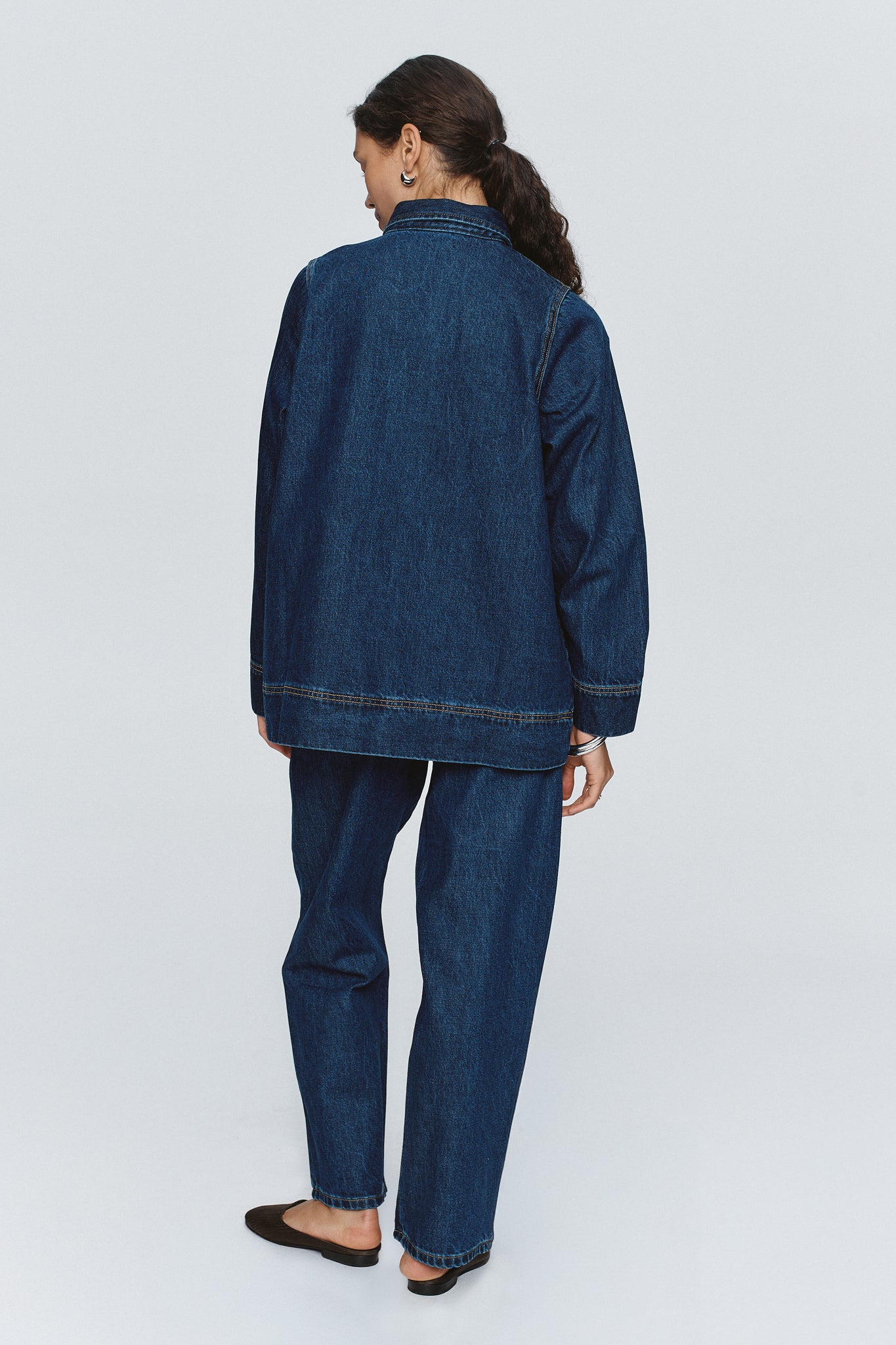 ELKA SHIRT - WASHED INDIGO