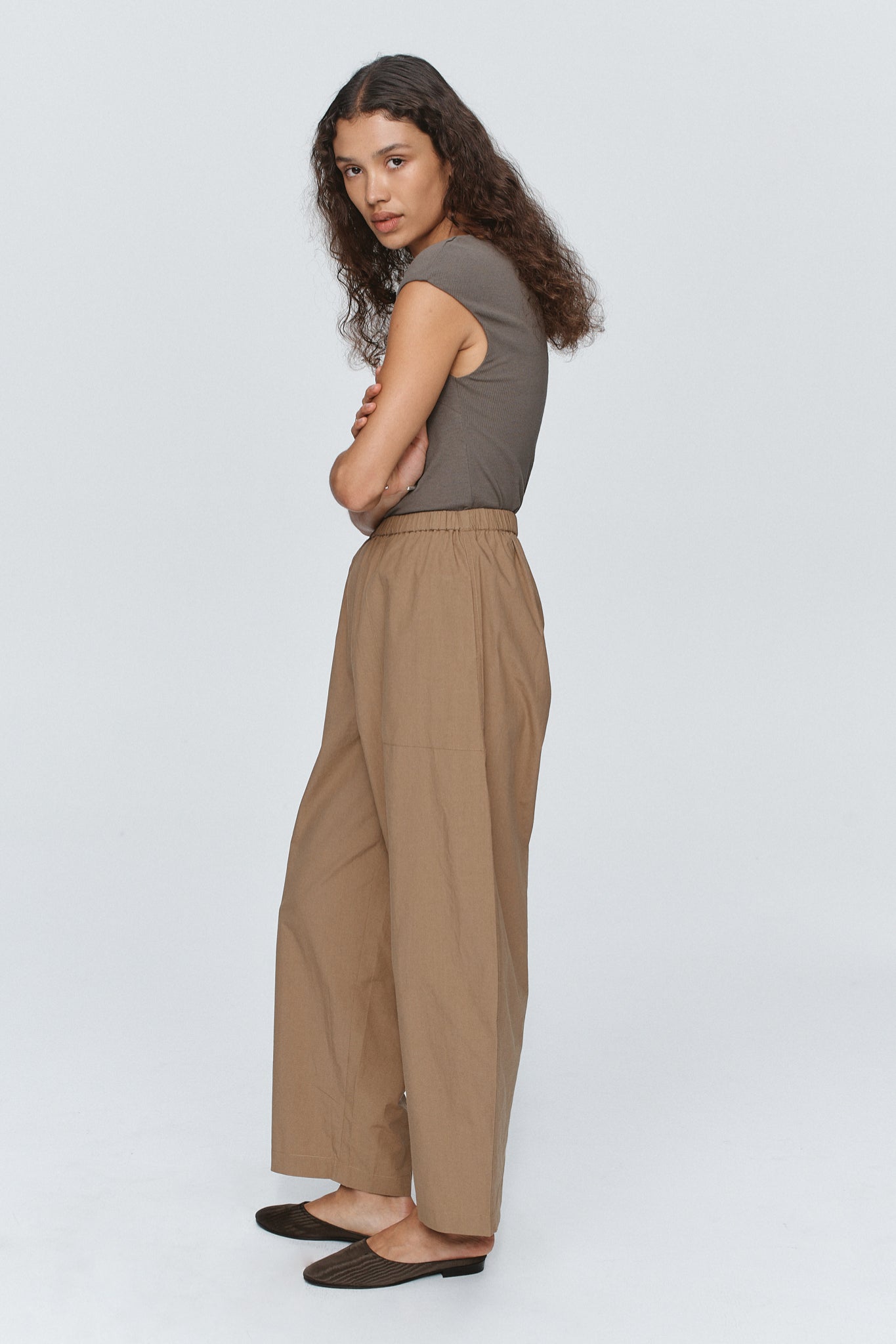 ELLIDY PANT - BISQUE