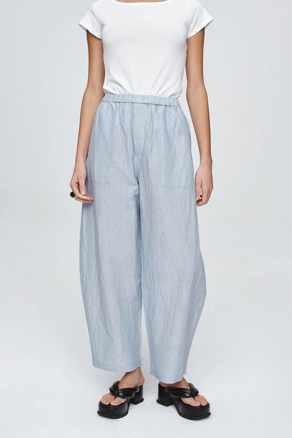 ELLIDY PANT - BLEU STRIPE
