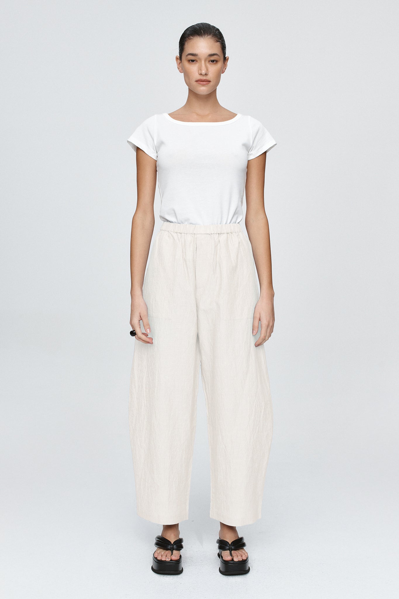 ELLIDY PANT - CASHEW