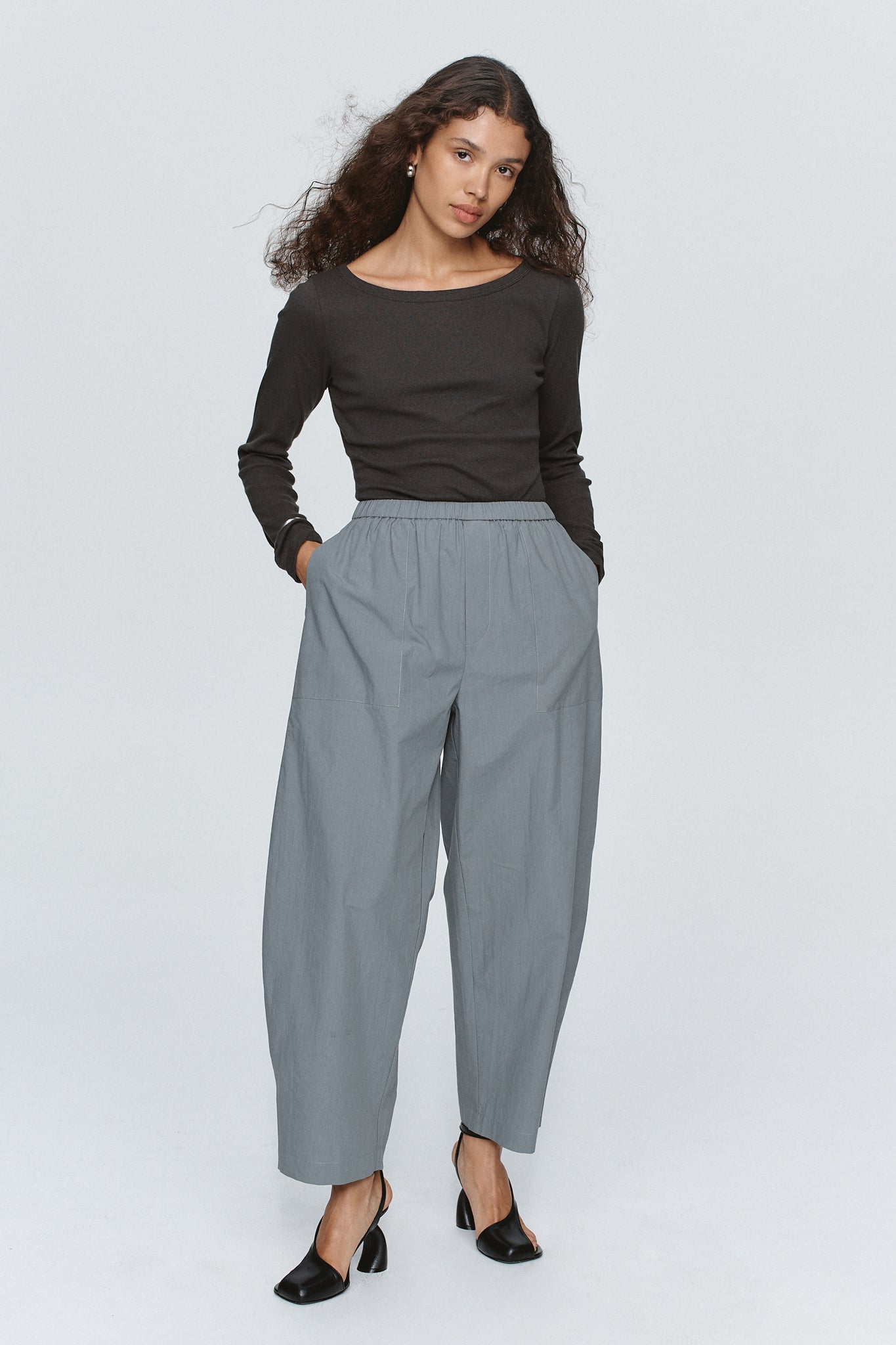 ELLIDY PANT - BLUE STEEL