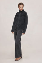 FARRIN JACKET - FADED BLACK