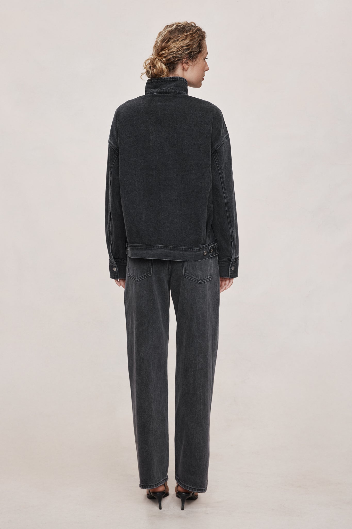 FARRIN JACKET - FADED BLACK