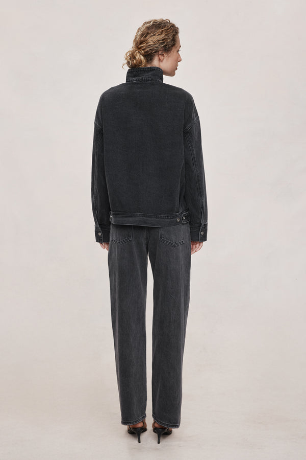 FARRIN JACKET - FADED BLACK