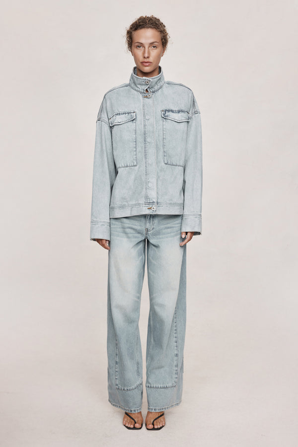 FARRIN JACKET - FADED BLUE