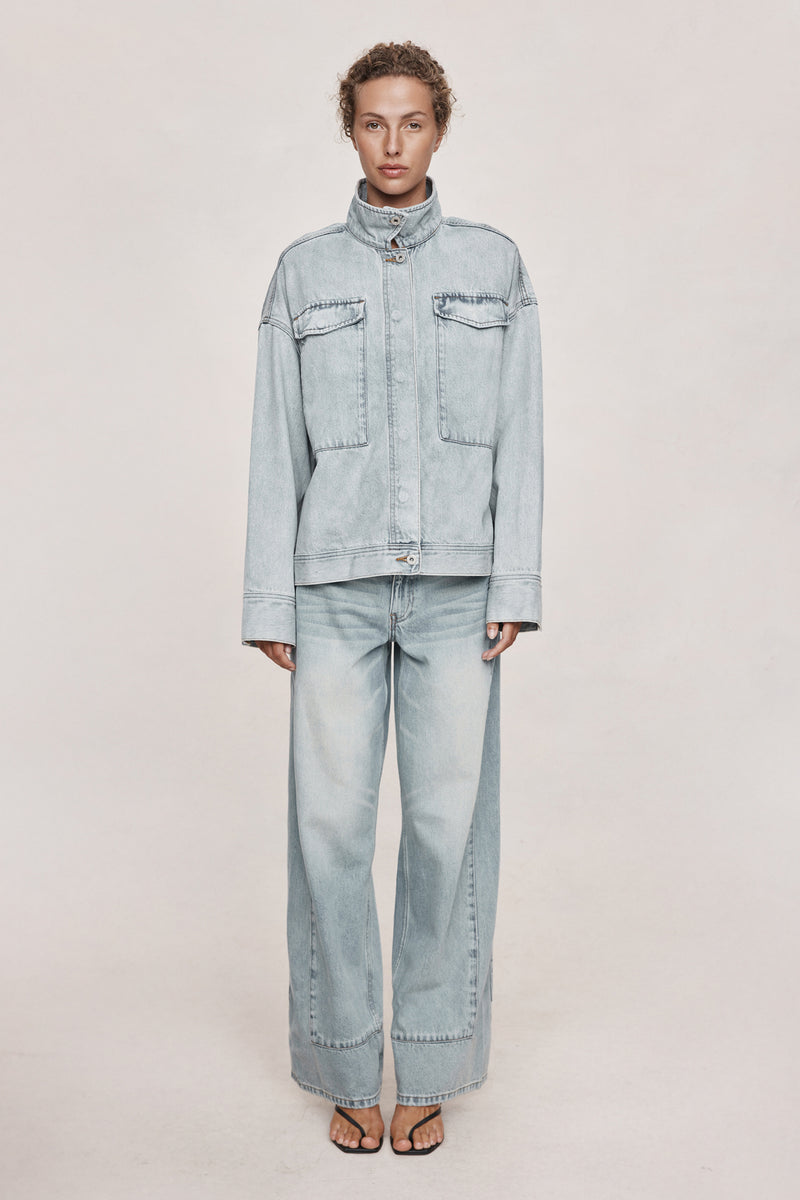 FARRIN JACKET - FADED BLUE