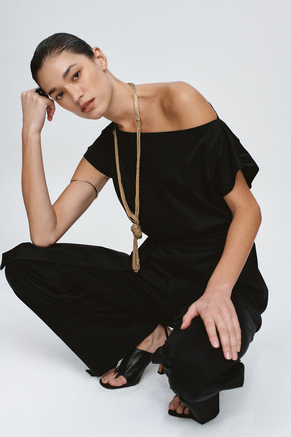 FAY TOP - BLACK