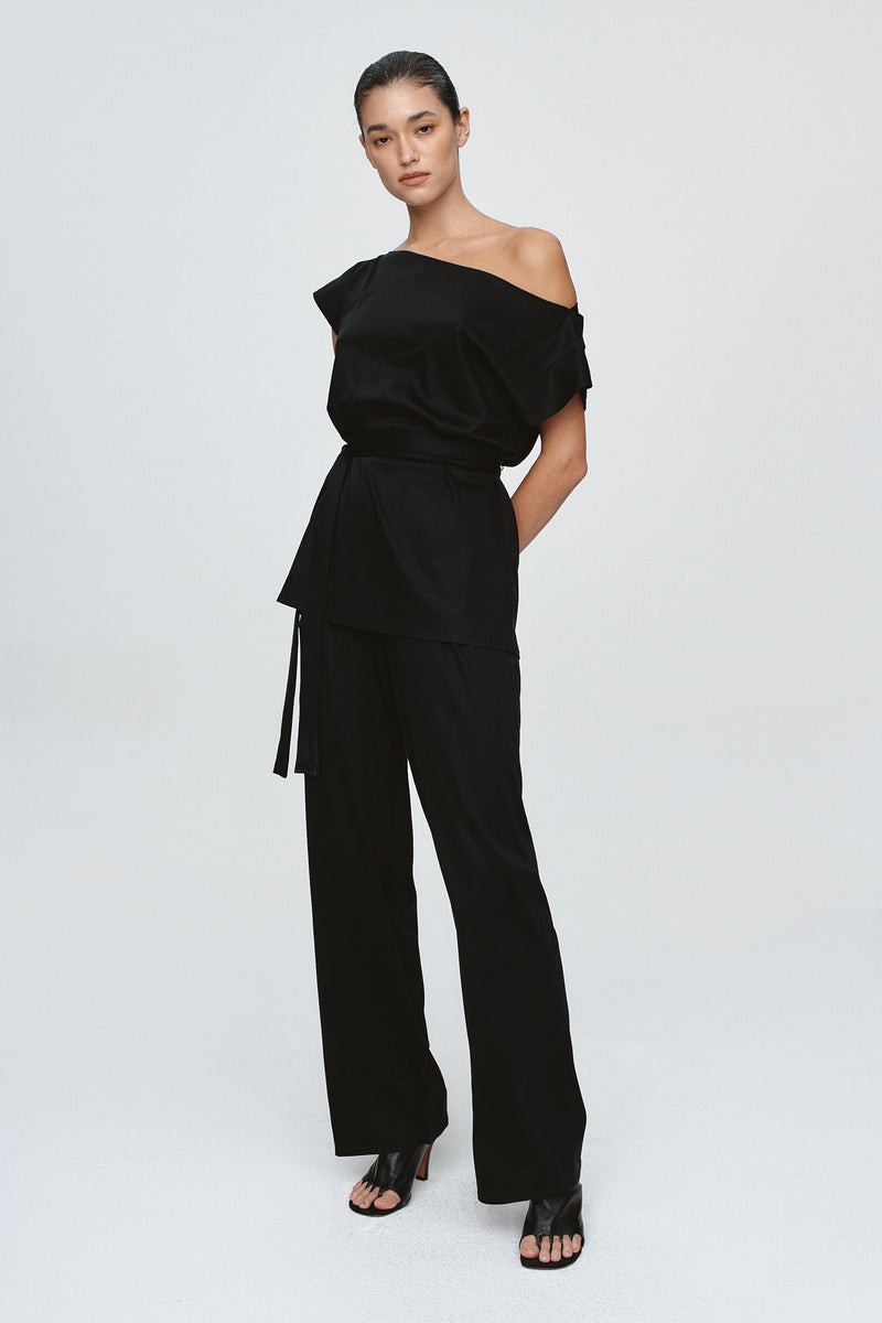 FAY TOP - BLACK