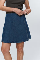 FINN SKIRT - WASHED INDIGO