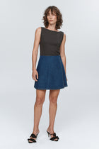 FINN SKIRT - WASHED INDIGO