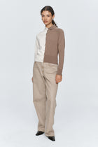 FOUNDATIONS CARDIGAN - IVORY/DOE