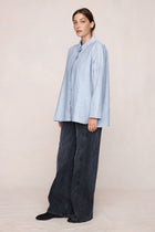 FREDDY SHIRT - CHARCOAL STRIPE