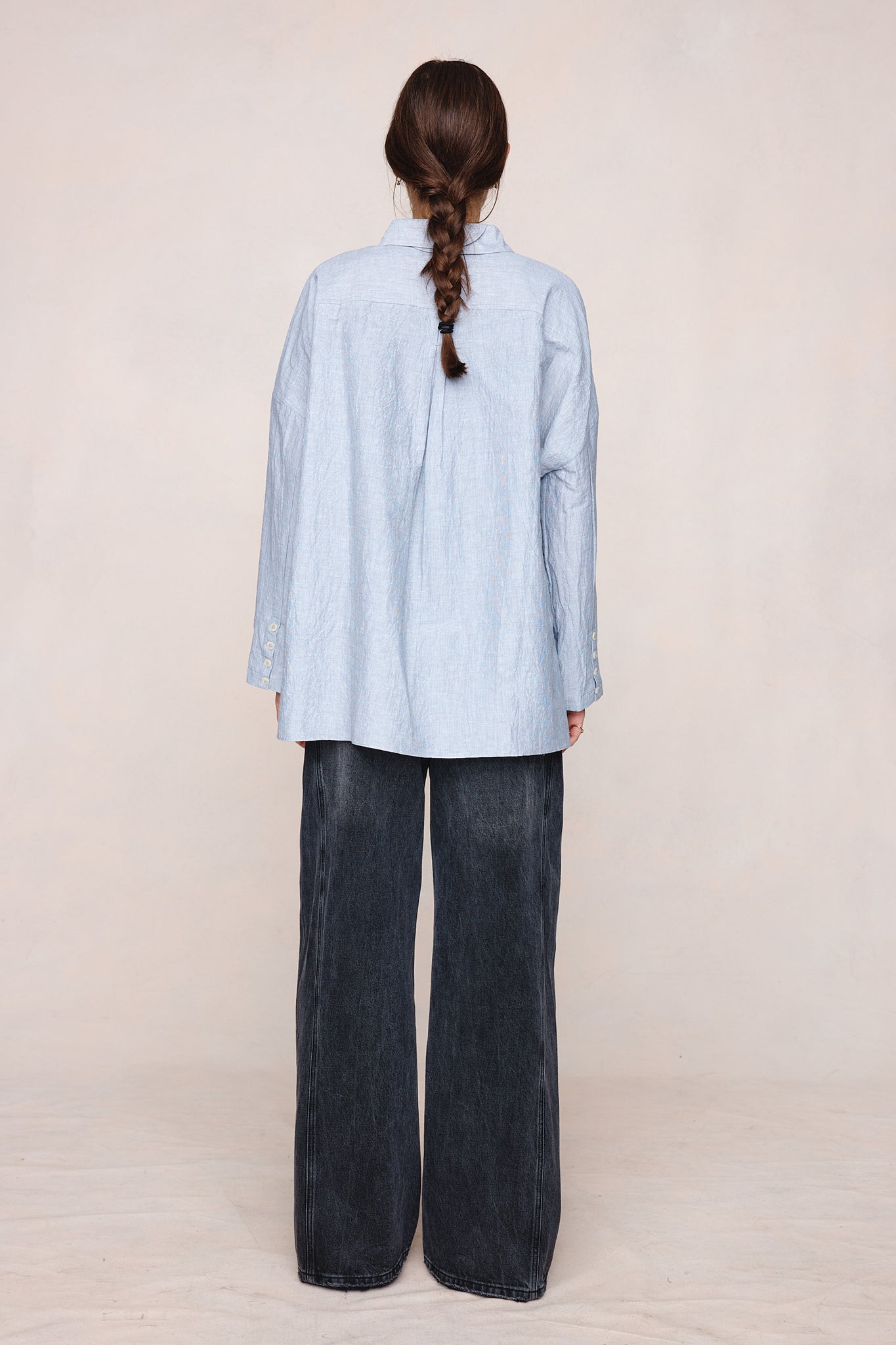 FREDDY SHIRT - CHARCOAL STRIPE